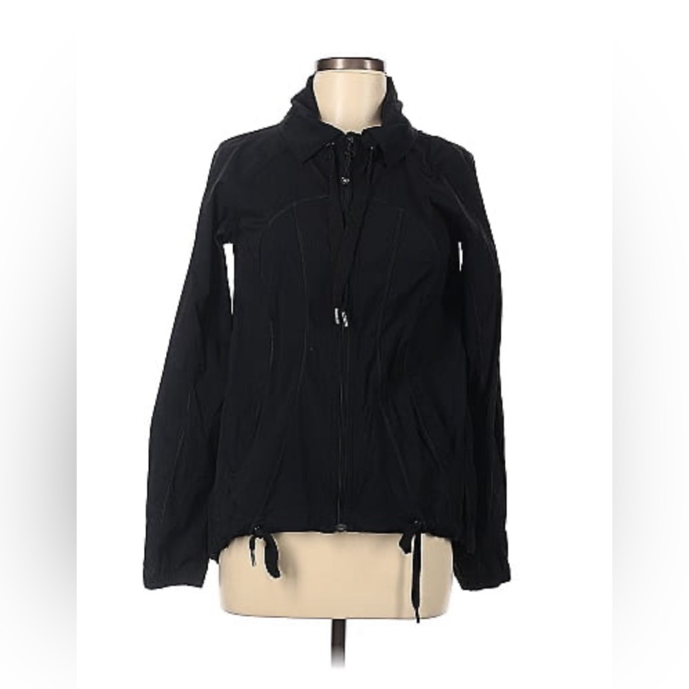 New Lululemon Transition Jacket Black Size 6 Lightweight All Seasons Jacket